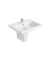 Lavabo suspendu STREET SQUARE de 55x45 cm --